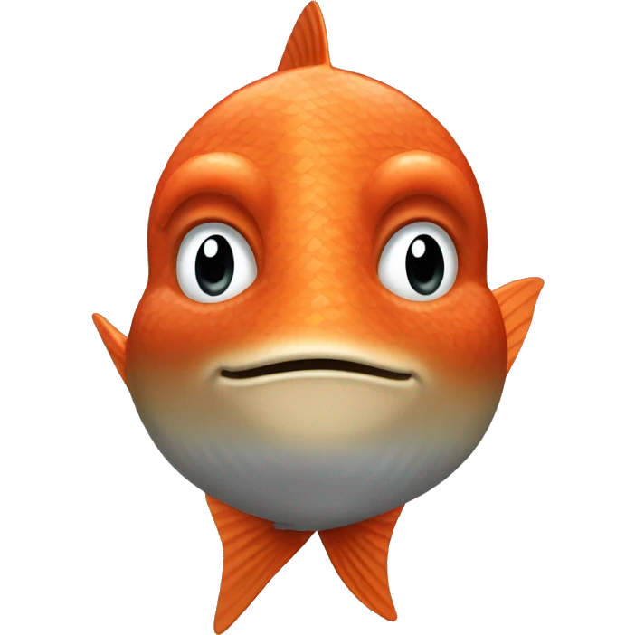 mémoie de poisson rouge emoji