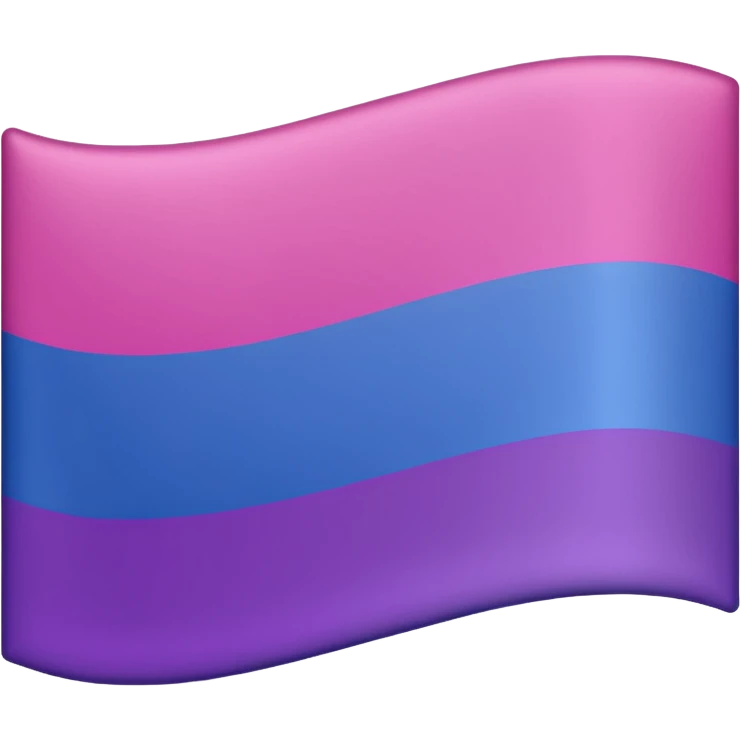 Bisexual flag emoji