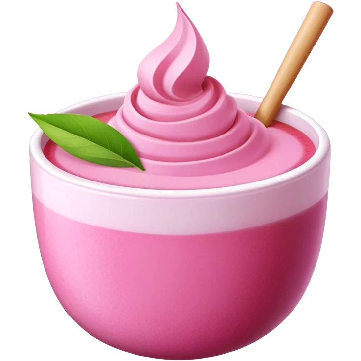 Pink matcha  emoji