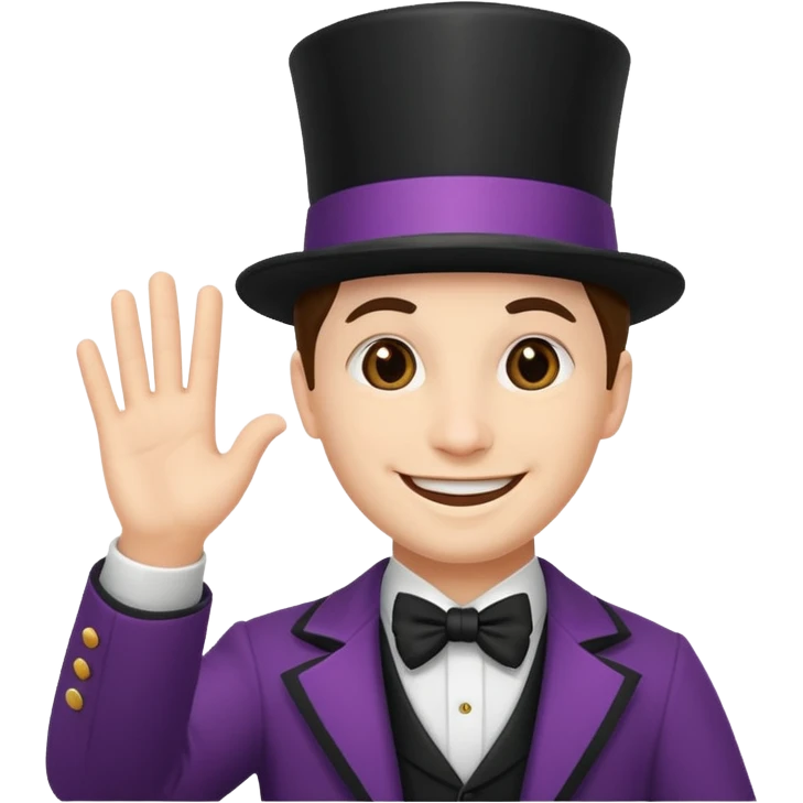magiciens qui salut emoji
