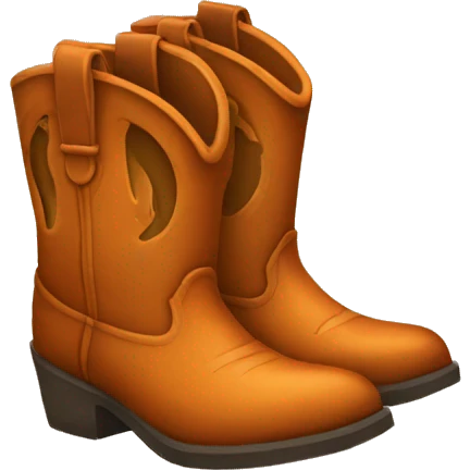 student fox cowboy boots emoji
