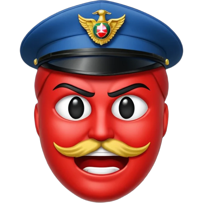 Crea l'emoji della granata fiammante dei Carabinieri Italiani emoji
