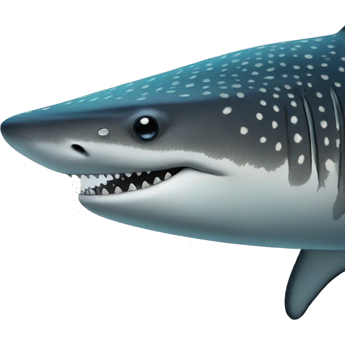 Whale shark emoji