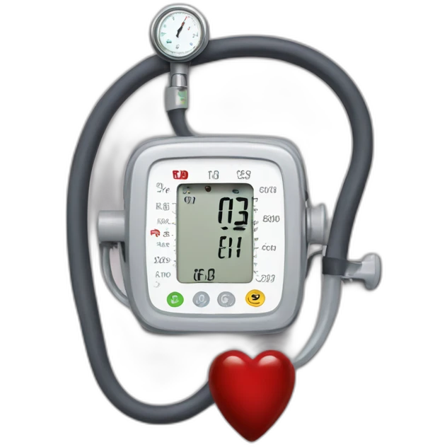 blood pressure emoji