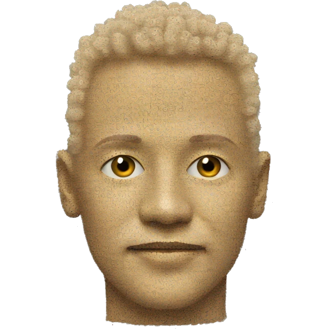 a person made out of fractals emoji