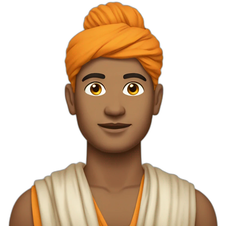 Chad hindu Brahmin bharat emoji