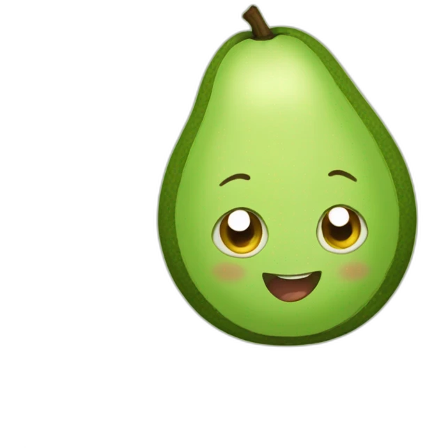 happy aang avocado emoji