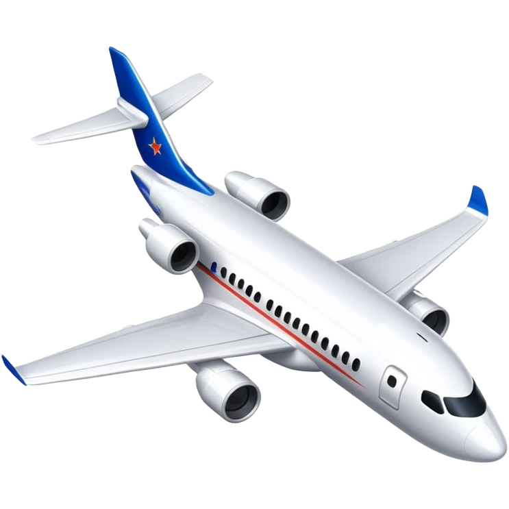 aircraft Superjet emoji