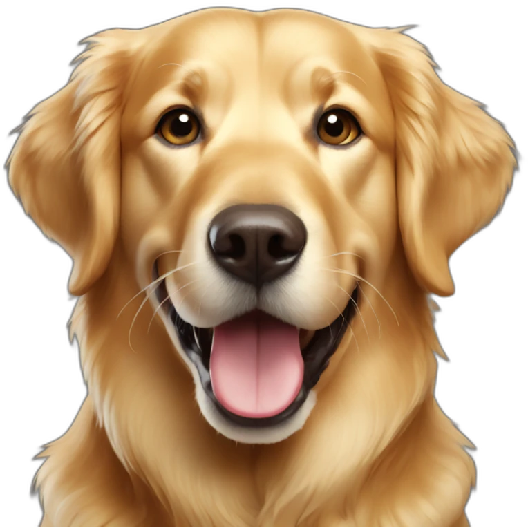 golden-retriever-happy emoji