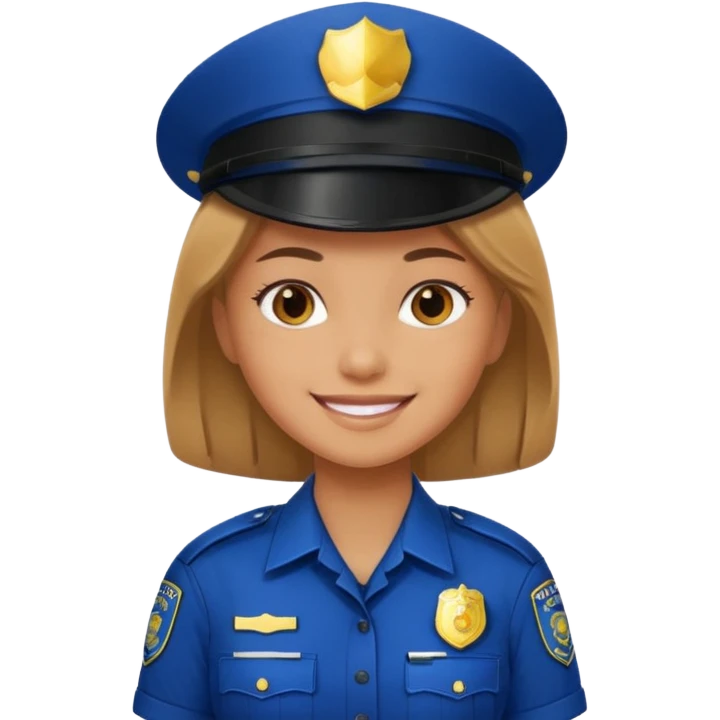 
police girle emoji