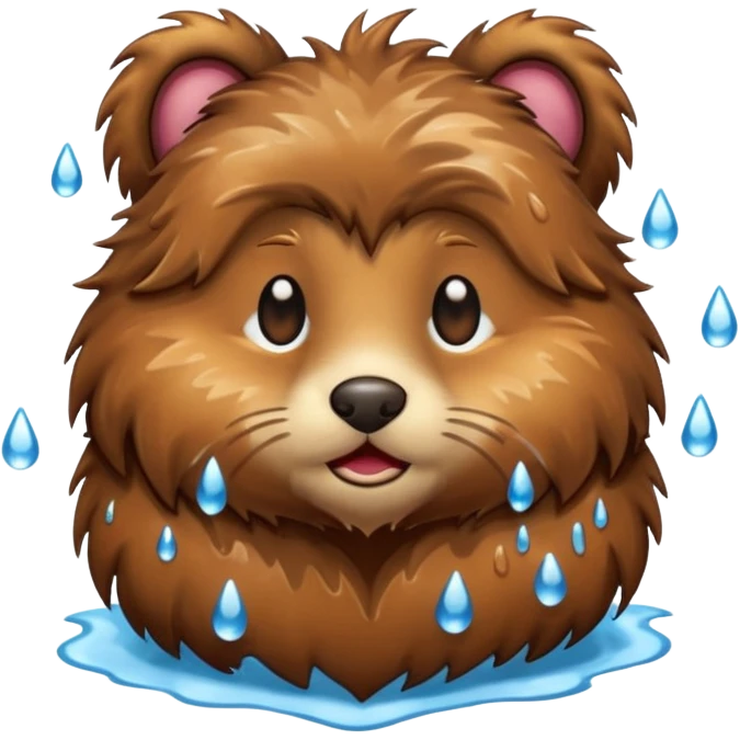 wet furry animal emoji