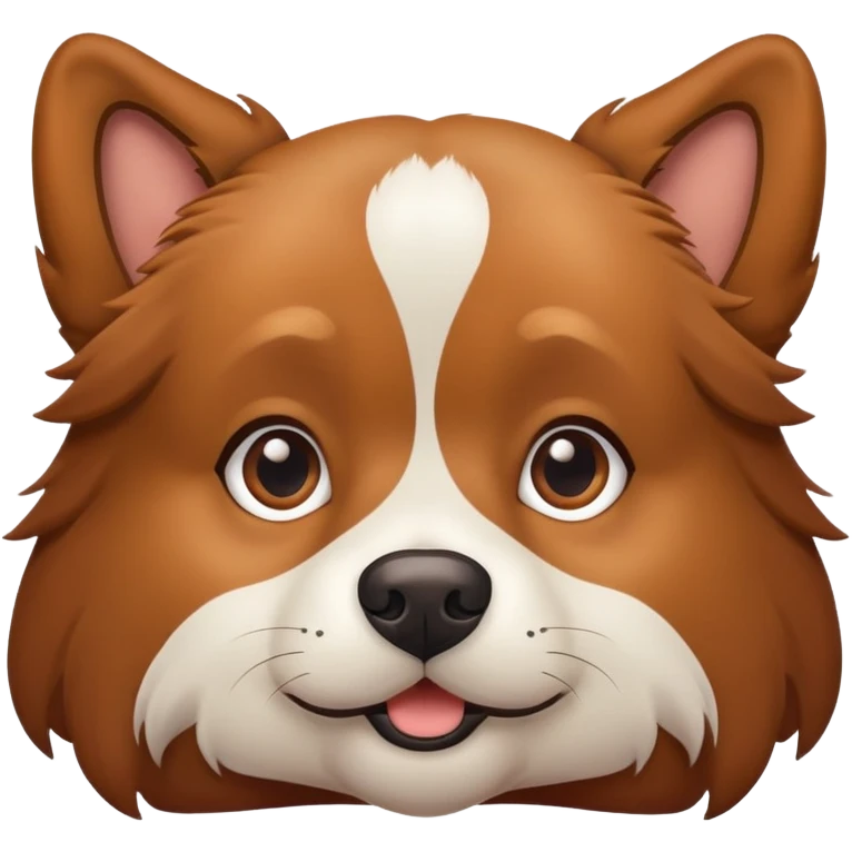 Un perro emoji