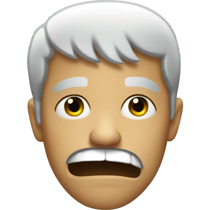 Disgusted emoji