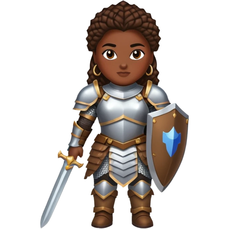 Danielle Brooks as a Minecraft character emoji