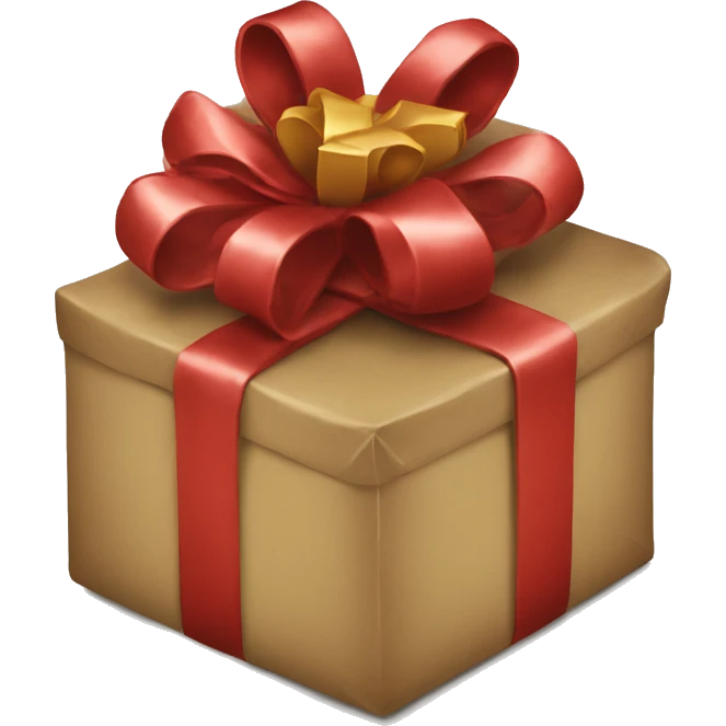 Christmas present emoji