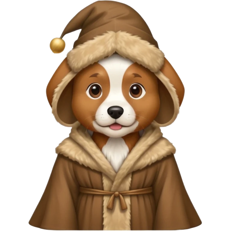 Dog wizard emoji