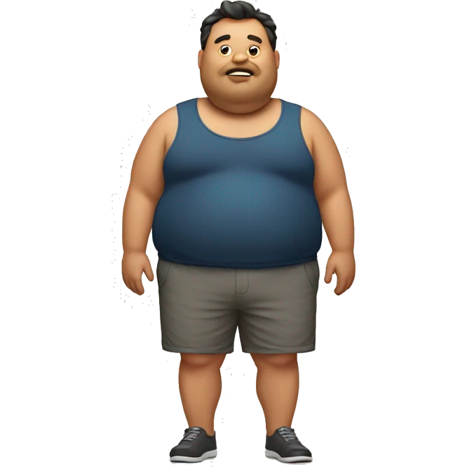 fat man emoji