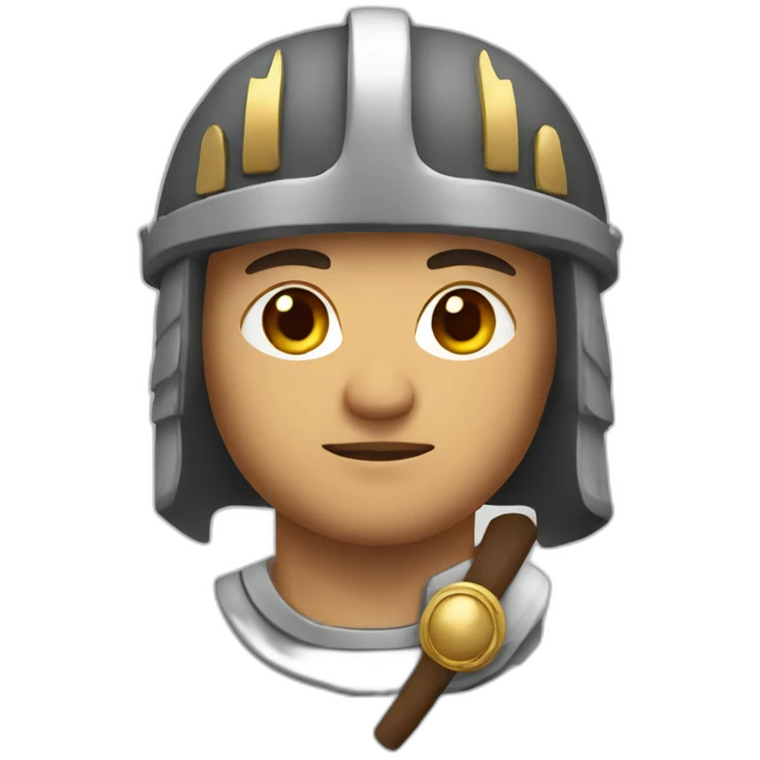 roman soldier  emoji