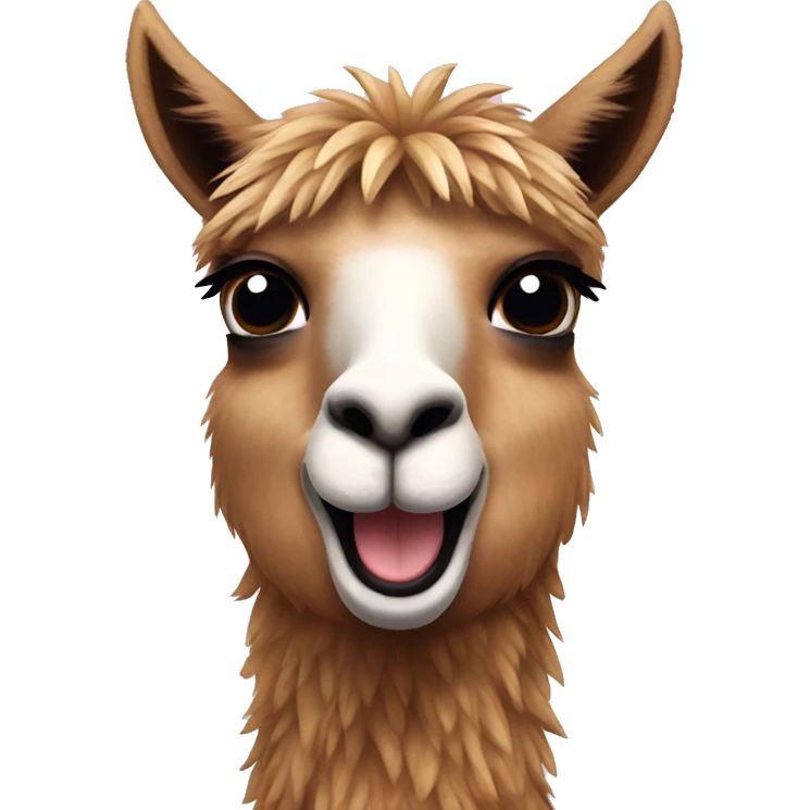 Llama 😍  emoji