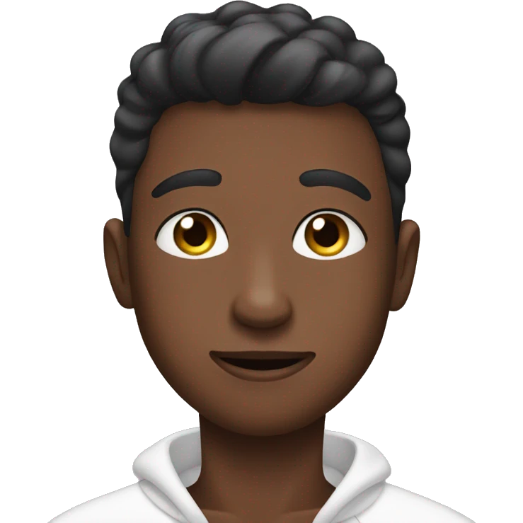 boy doing his skincare emoji