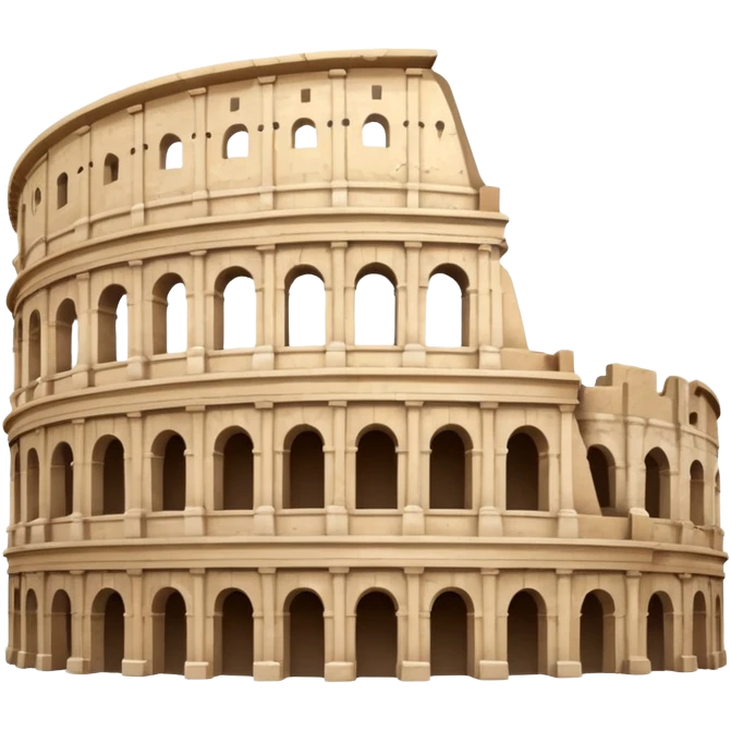 Coliseo de roma emoji