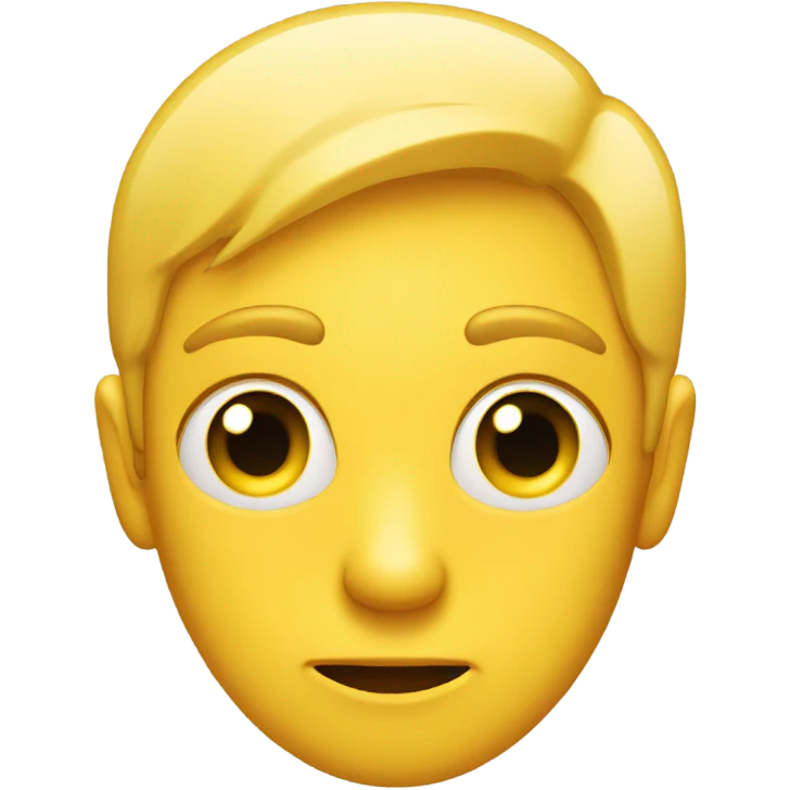 Yellow emoji face side eye  emoji