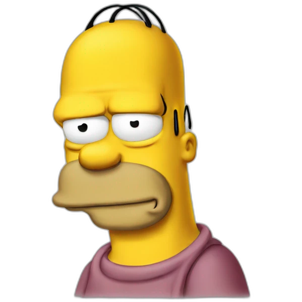 Homer simpson iPhone emoji emoji
