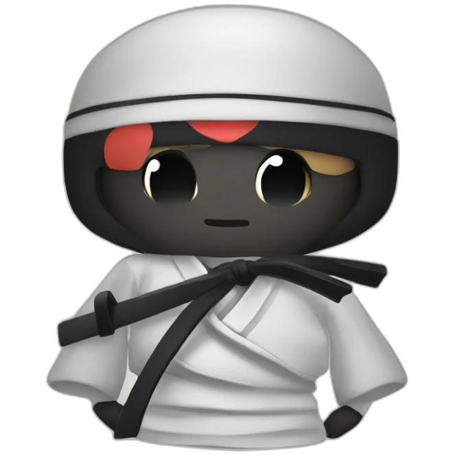 blackbelt Sushi Ninja emoji