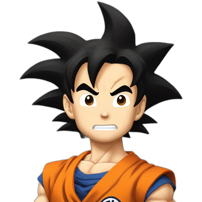 Goku from "Dragon ball" emoji