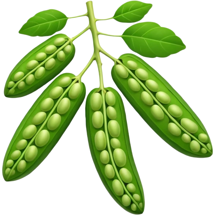 Moringa
oleifera  fruit  emoji
