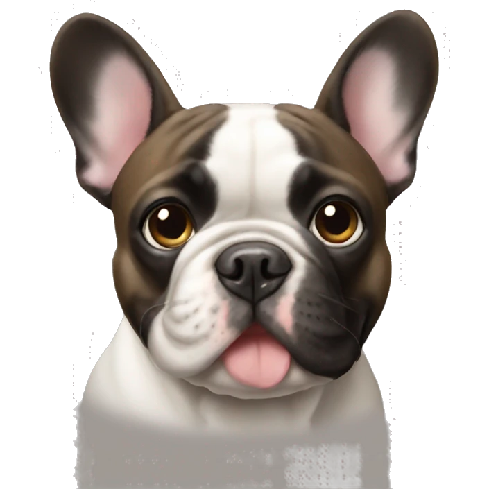 French bulldog  emoji