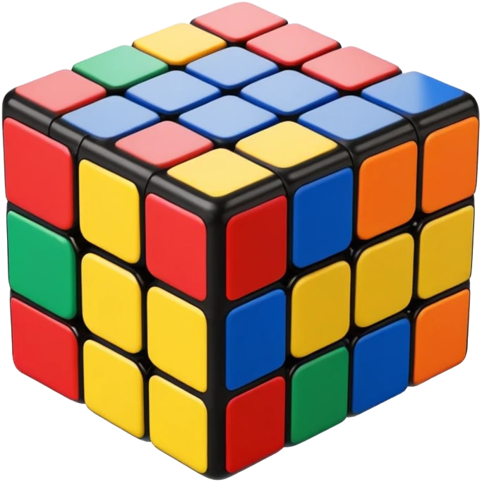 Rubik's Cube emoji