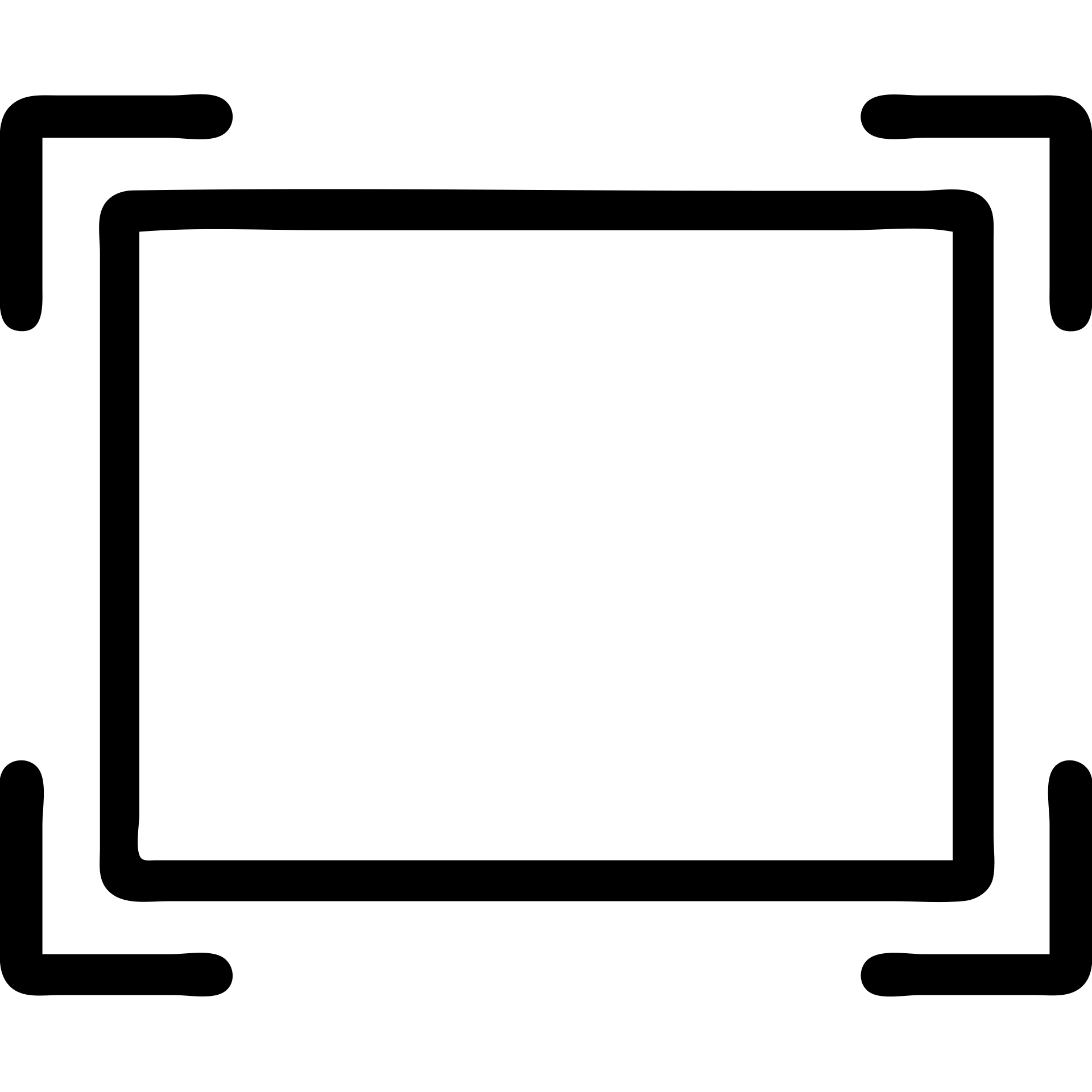 fram flat outlined icon, clean and geometric, black lines, no fill emoji
