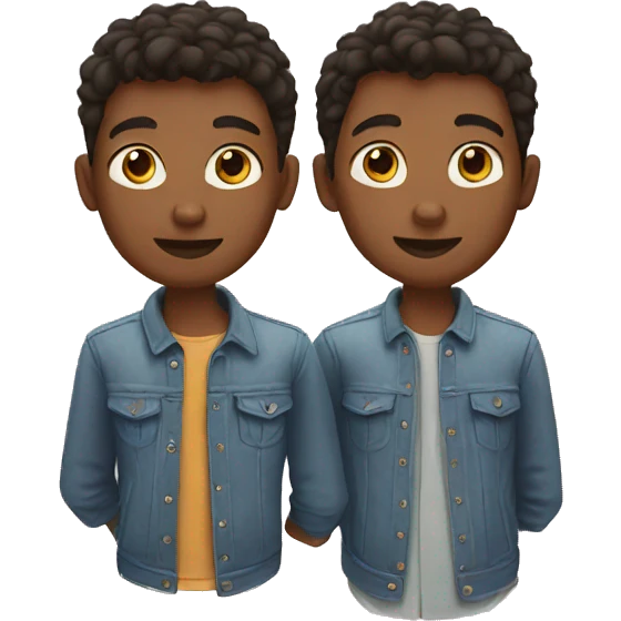 two boys  emoji