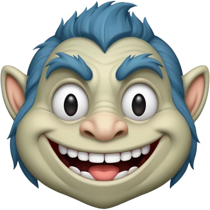 Troll face emoji