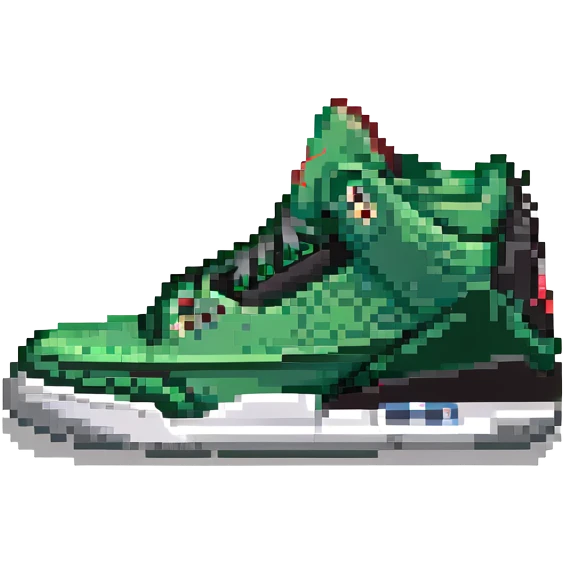 Air Jordan 3 Pine Green sneaker emoji