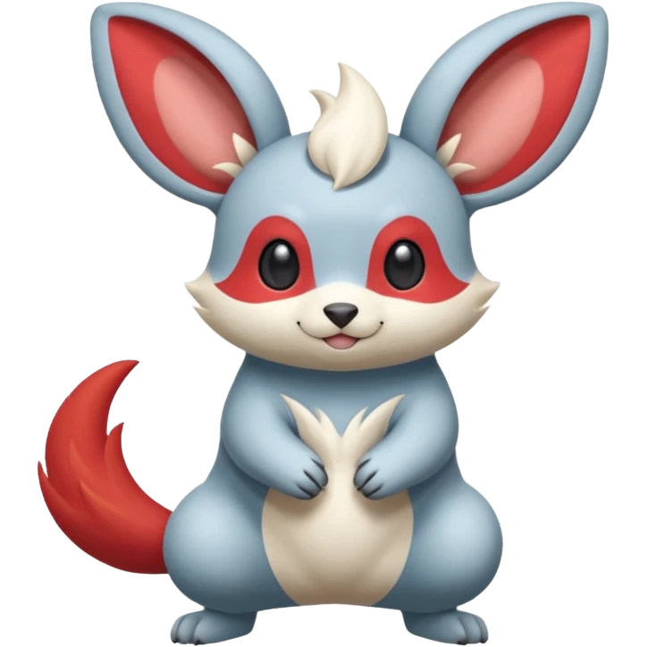 Quilava-Minccino-fusion emoji