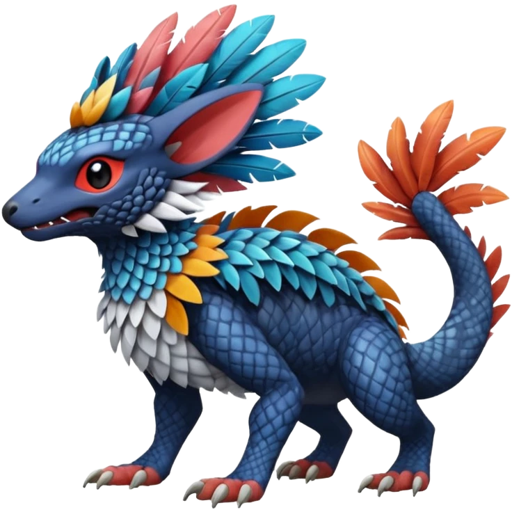  exotic Fakémon-Pokémon-Trico-Nargacuga-Vernid-creature emoji