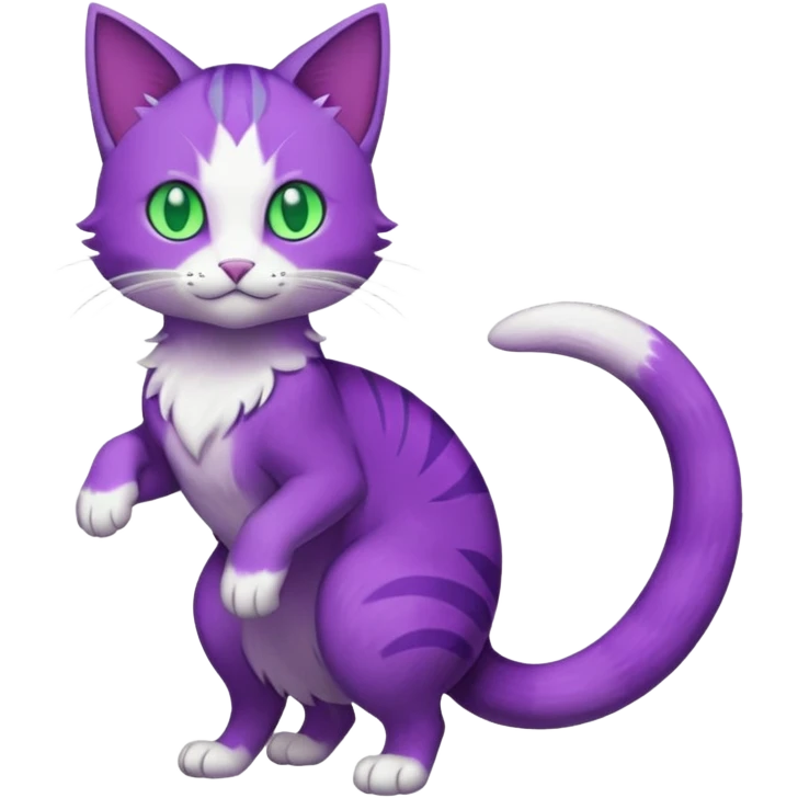 Clawitzer-Amoongus-Purrloin-fusion (full body) emoji