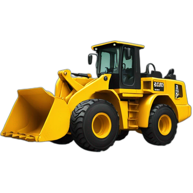 Wheel loader emoji