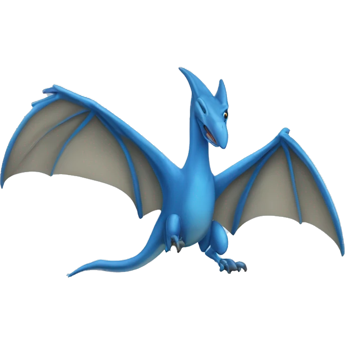 blue pterodactil emoji