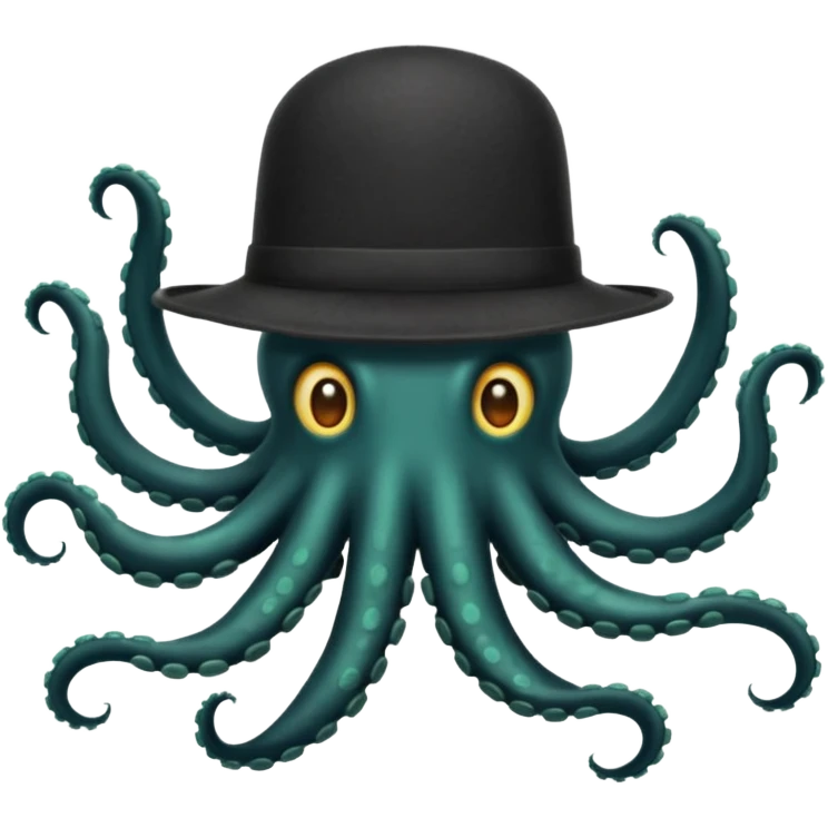 Chapeau poulpe emoji