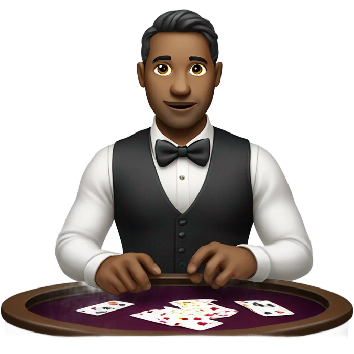 card dealer emoji