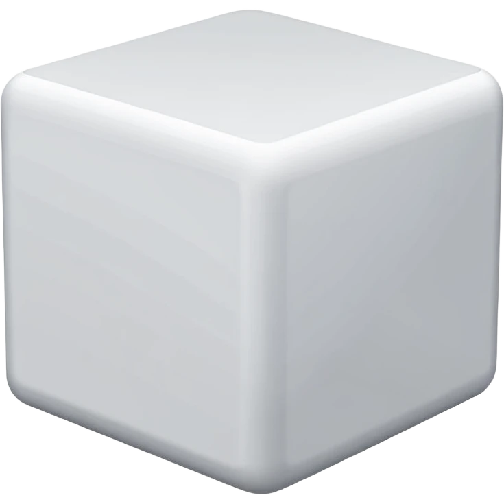 white cube emoji