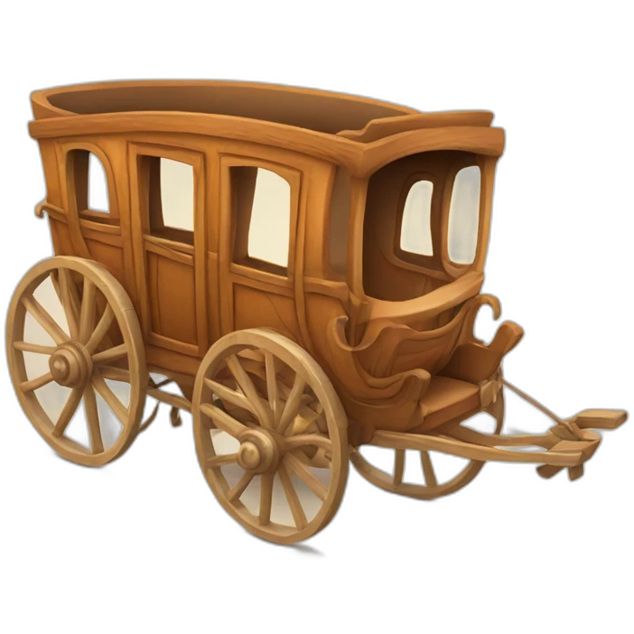 cute stagecoach emoji