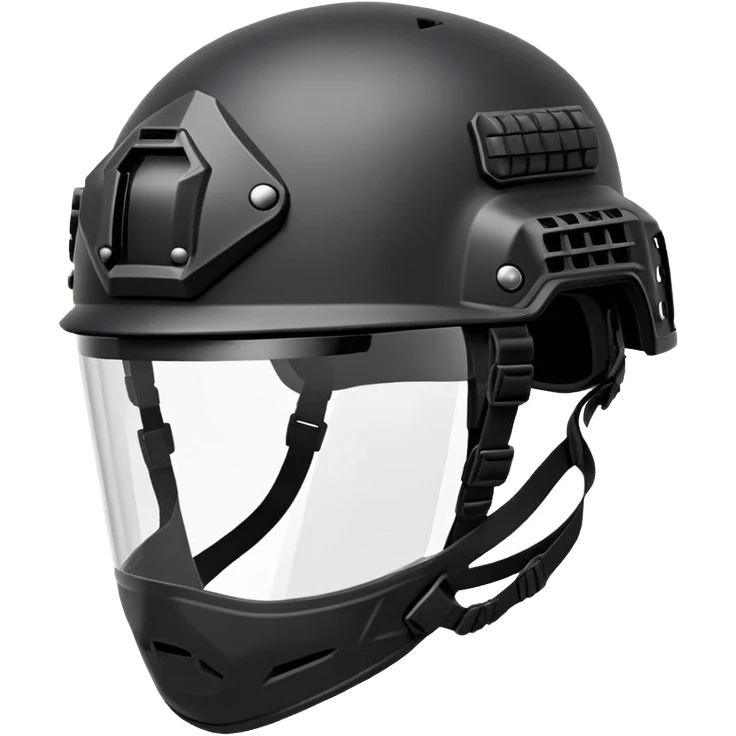 tactical helmet with visor inspired by Killa emoji