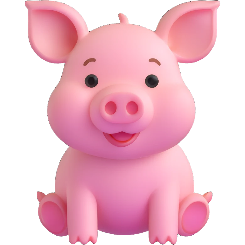 Piglet from Winnie the Pooh emoji