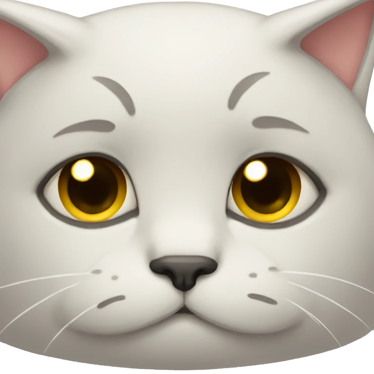 Sad cat emoji