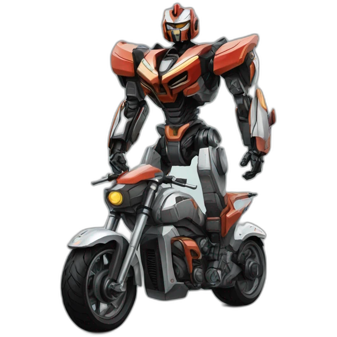 "autobot redesign mecha motorcycle" emoji