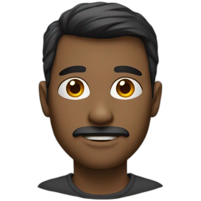 Homme avec nez emoji